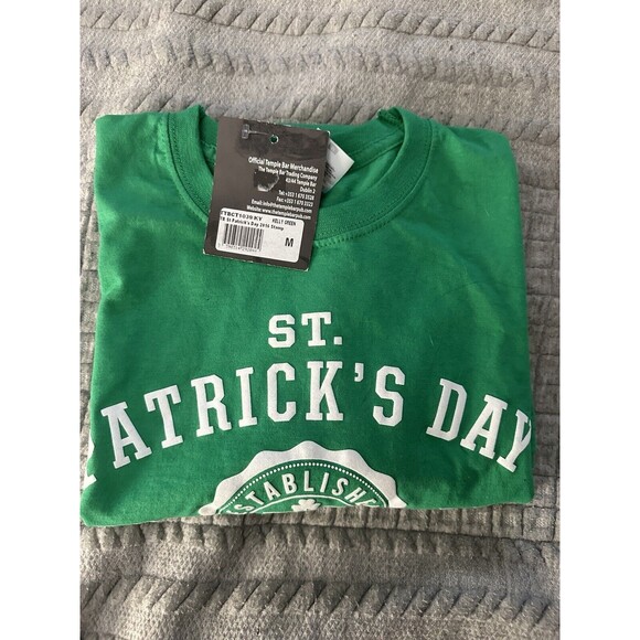 Temple Bar Men’s T-Shirt M Dublin Ireland St Patrick Paddy’s Day 2016 Irish NWT! - Picture 7 of 8